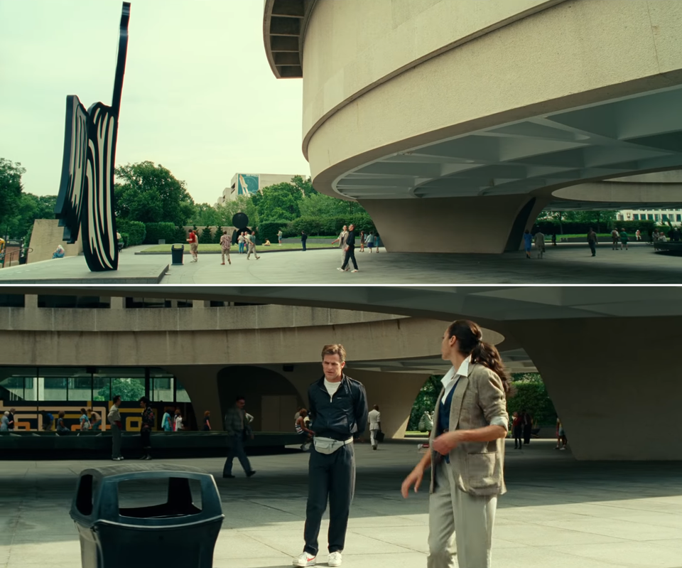 Wonder Woman 1984 & Trash Cans as Art